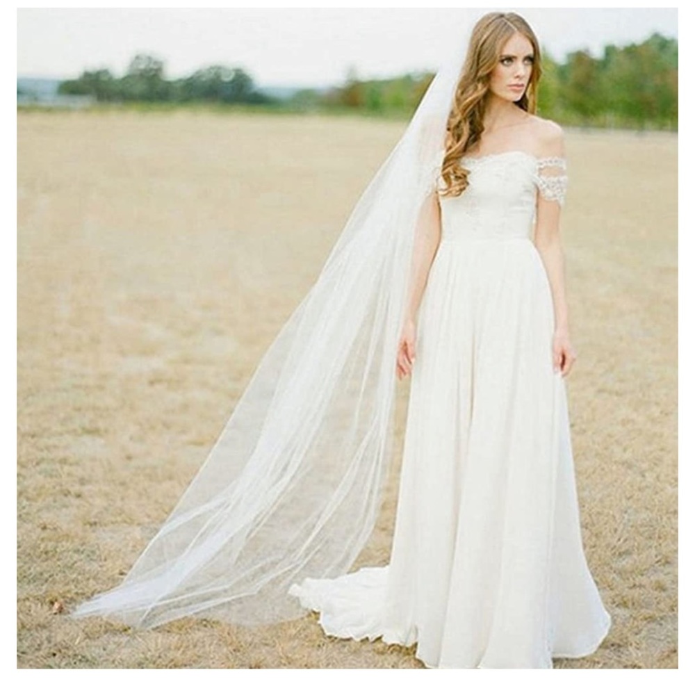 Tulle wedding veil